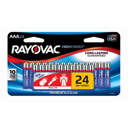 Homeopet Solutions AAA Alkaline Batteries, 24PK 182540